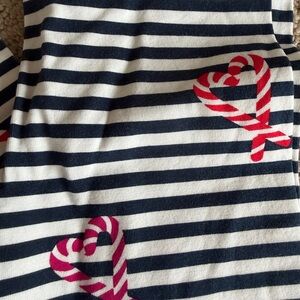Crewcuts Navy & White Striped Tee with Red Heart Accents
